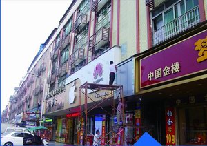 合成北路及康健路两侧楼房立面装饰工程