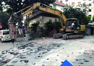 牛利岗社区阳光家园南侧道路及排水系统升级改造工程